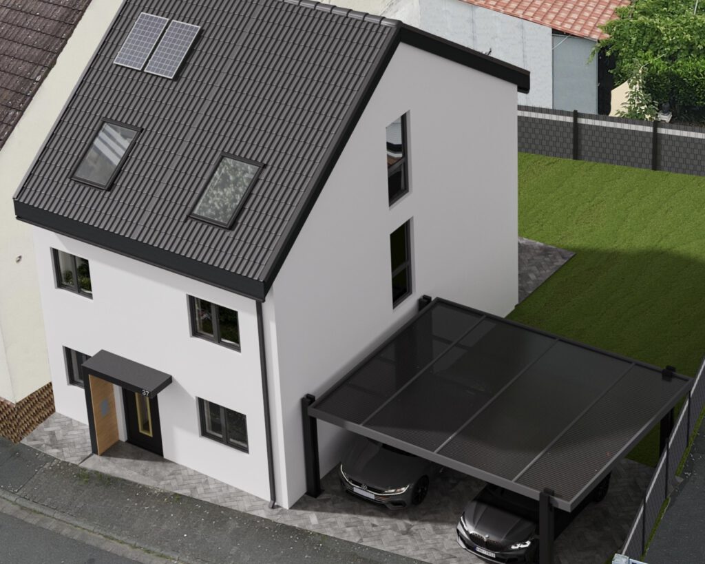 Haus als abgeschlossener Rohbau zum Verkauf